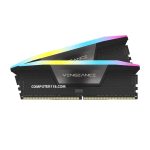 رم دسکتاپ DDR5 دو کاناله 6600 مگاهرتز CL32 کورسیر مدل VENGEANCE RGB ظرفیت 96 گیگابایت