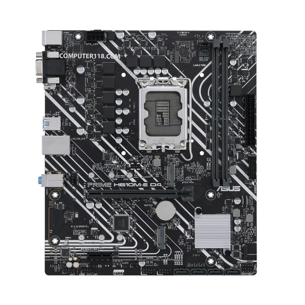 مادربرد ایسوس مدل PRIME H610M-E D4 CSM